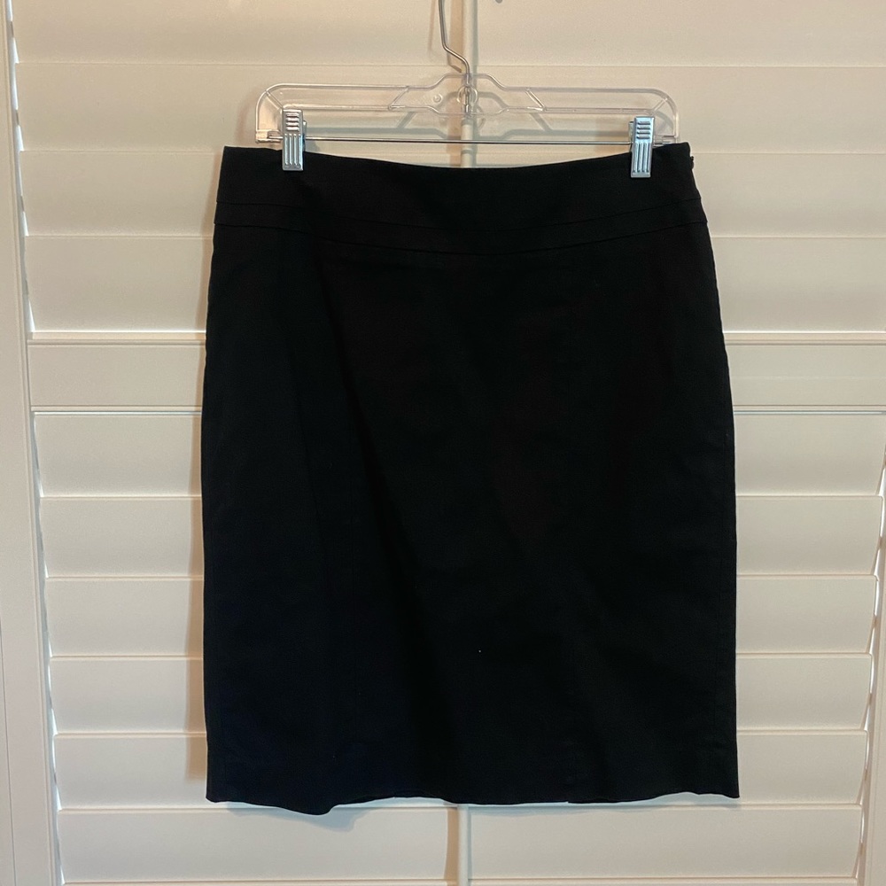 Loft Black Pencil Skirt
